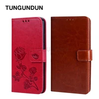flower retro pu leather flip wallet cover for inoi 2 3 5 5x 5i 6 6i 7 7i 8 r7 1 lite 3 power 5 pro mobile telefon stand case bag