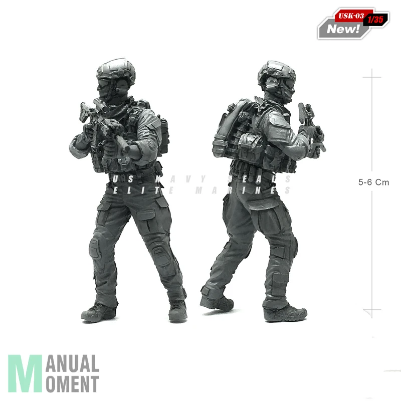 1/35 современный армии США уплотнение коммандер Скаут солдат смолы модель Набор