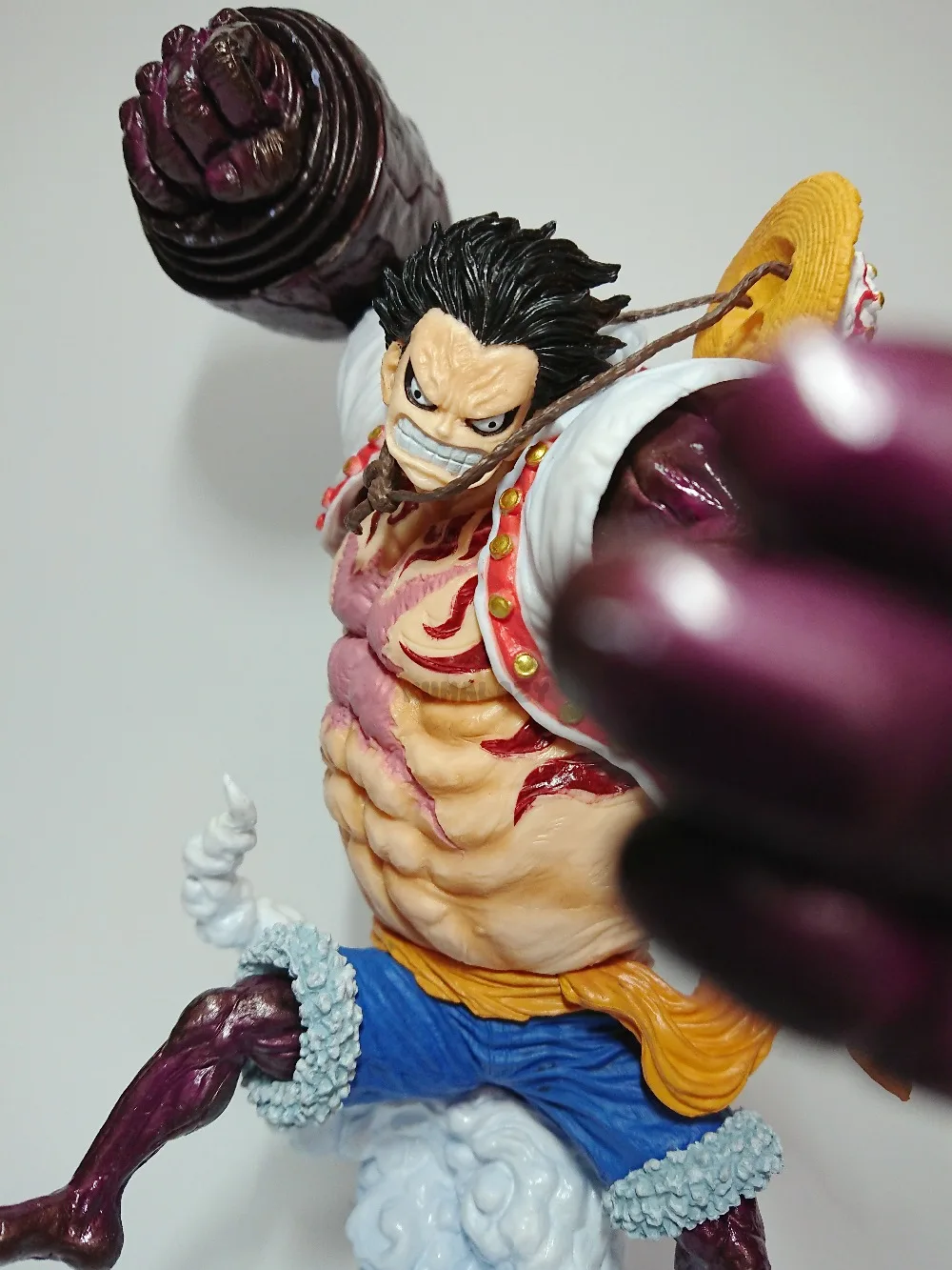 Фигурка Luffy снаряжение четвертого обезьяны D эффект присутствия 25 см из ПВХ