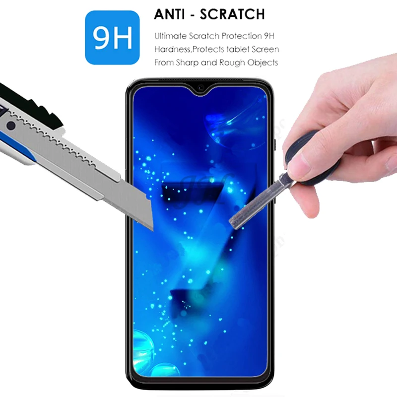 2 упаковки закаленное стекло с полным покрытием для Oneplus 7 защита экрана 9H на