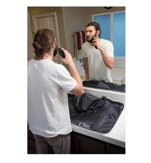 Для чистки Чехол коврик для волос Ловец борода обруч make up поймать накидка