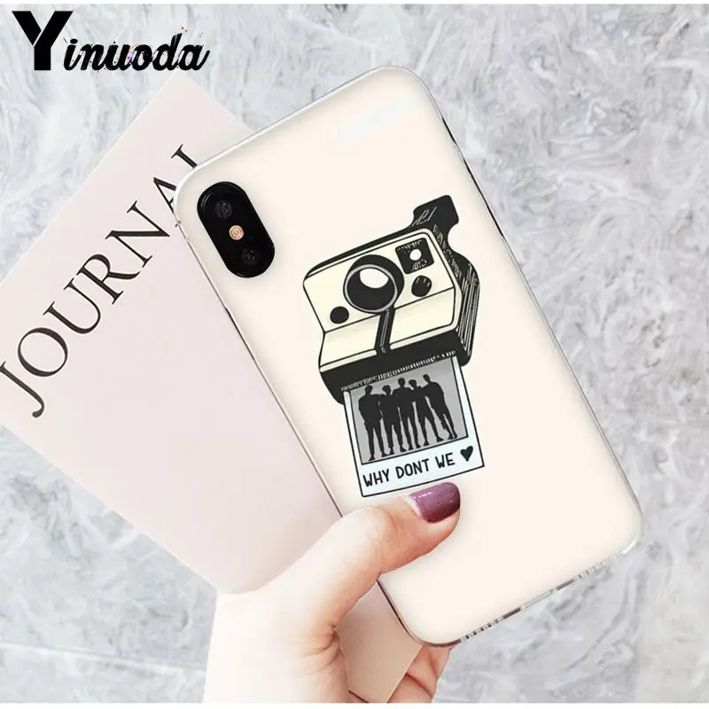 Yinuoda Why we DIY Окрашенные красивые аксессуары для телефона чехол iPhone X XS MAX 6 6S 7 7plus 8 8Plus