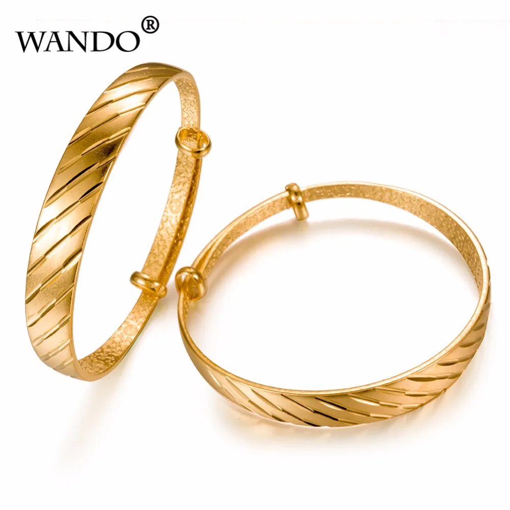 WANDO, новинка, модный уникальный Дубай, золотой цвет, модный браслет, звено цепи, роскошные ювелирные изделия, подарок, женские браслеты \ браслеты, ювелирное изделие, B19