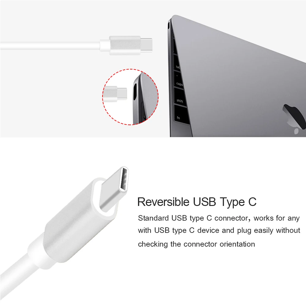 USB C к HDMI 4K адаптер Тип многопортовый AV конвертер 3 0 порт для подзарядки Marbook ChromeBook