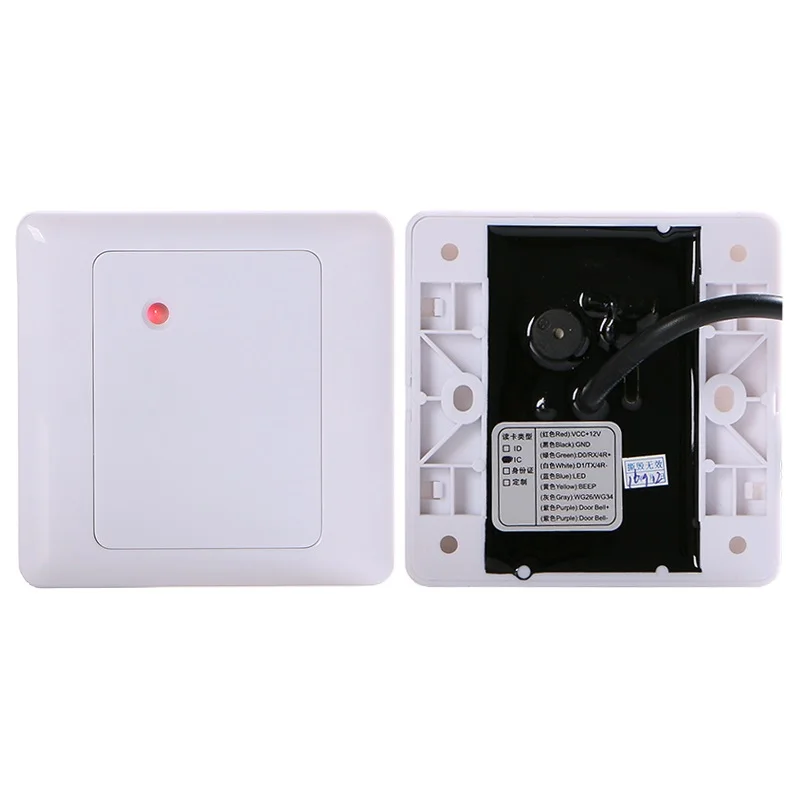 86*86 125 кГц RFID EM кардридер wg26/34 для системы контроля доступа|125khz rfid card reader|em readerrfid
