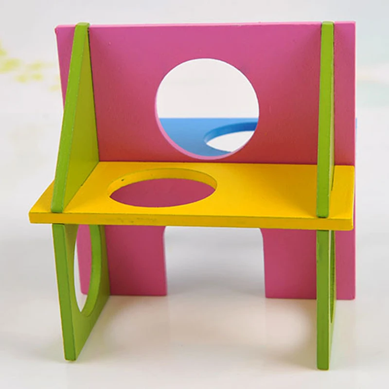 Здоровая Высококачественная сосна Радужный Цвет Забавный хомяк белка