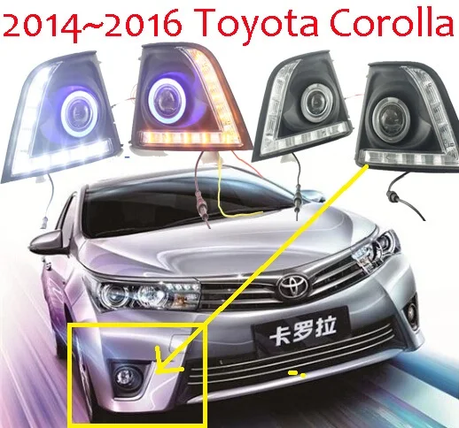 Corolla Противотуманные фары светодиодный 2014 ~ 2016 Бесплатная доставка! дневной свет 2