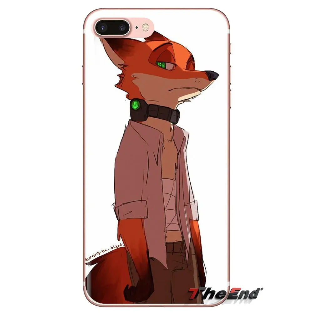 Nick Wilde and Judy Hopps Zootopia для iPod Touch Apple iPhone 4 4S 5 5S SE 5C 6 6S 7 8 X XR XS Plus MAX силиконовый чехол