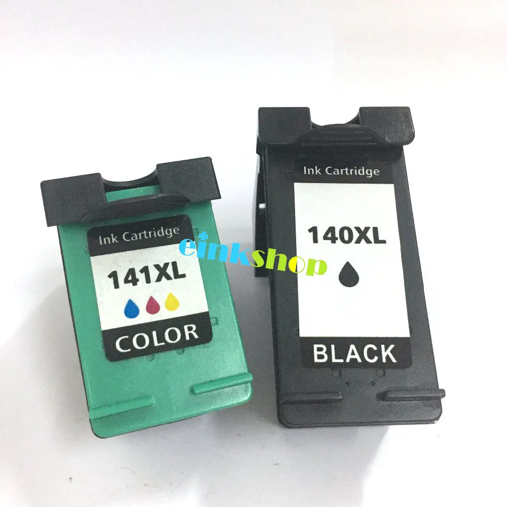 Картридж для принтера HP 140xl 140 141 141xl Photosmart C4583 C4283 C4483 hp c5283 D5363 D4263|ink cartridge|replacement