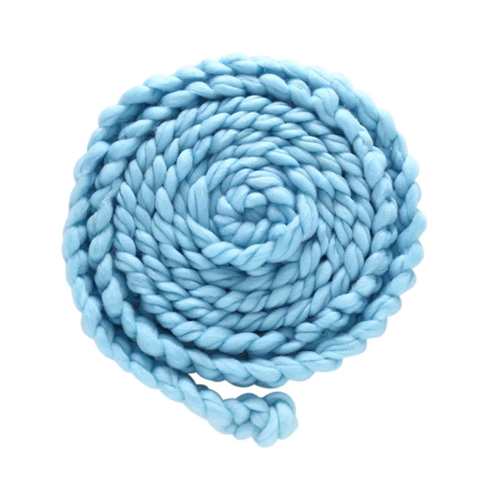 Реквизит для фотосъемки новорожденных корзина Модное детское шерстяное одеяло