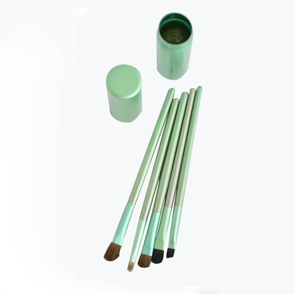 5 шт Тени для век Кисточка профессионального макияжа Макияж туалетные Ершики