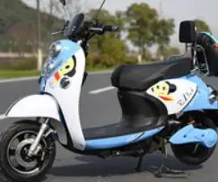 Blue Monkey 72V Электрический мотоцикл, много стилей, светодиодный, водонепроницаемый, кожа, подушка, двойной дисковый тормоз, демпфирование, 1200 кВт, 60 В, 72 в, мопед, для взрослых - Цвет: Blue Monkey 72V
