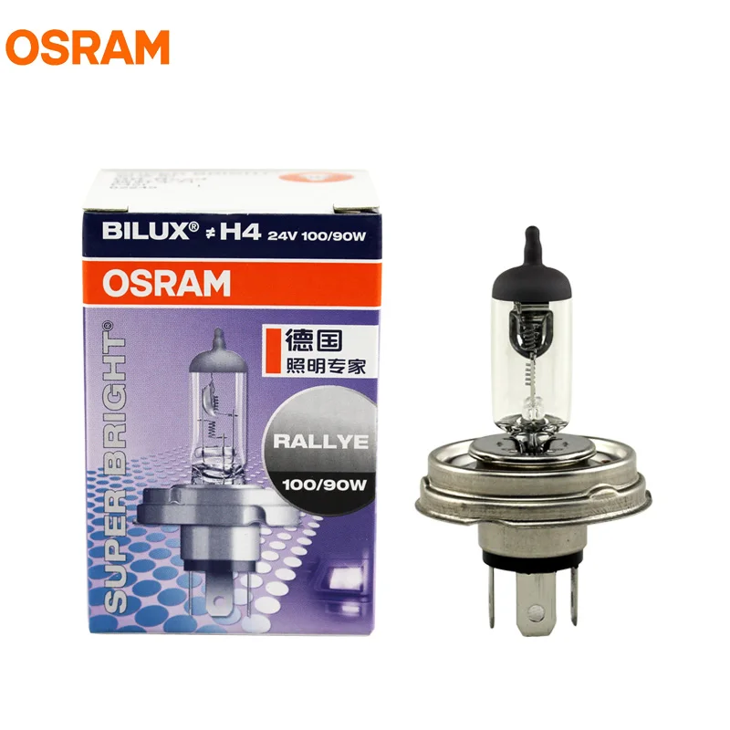 Галогенная лампа OSRAM H4 62245 24V 100/90W P45t для внедорожников 1 шт.|Лампы автомобильных