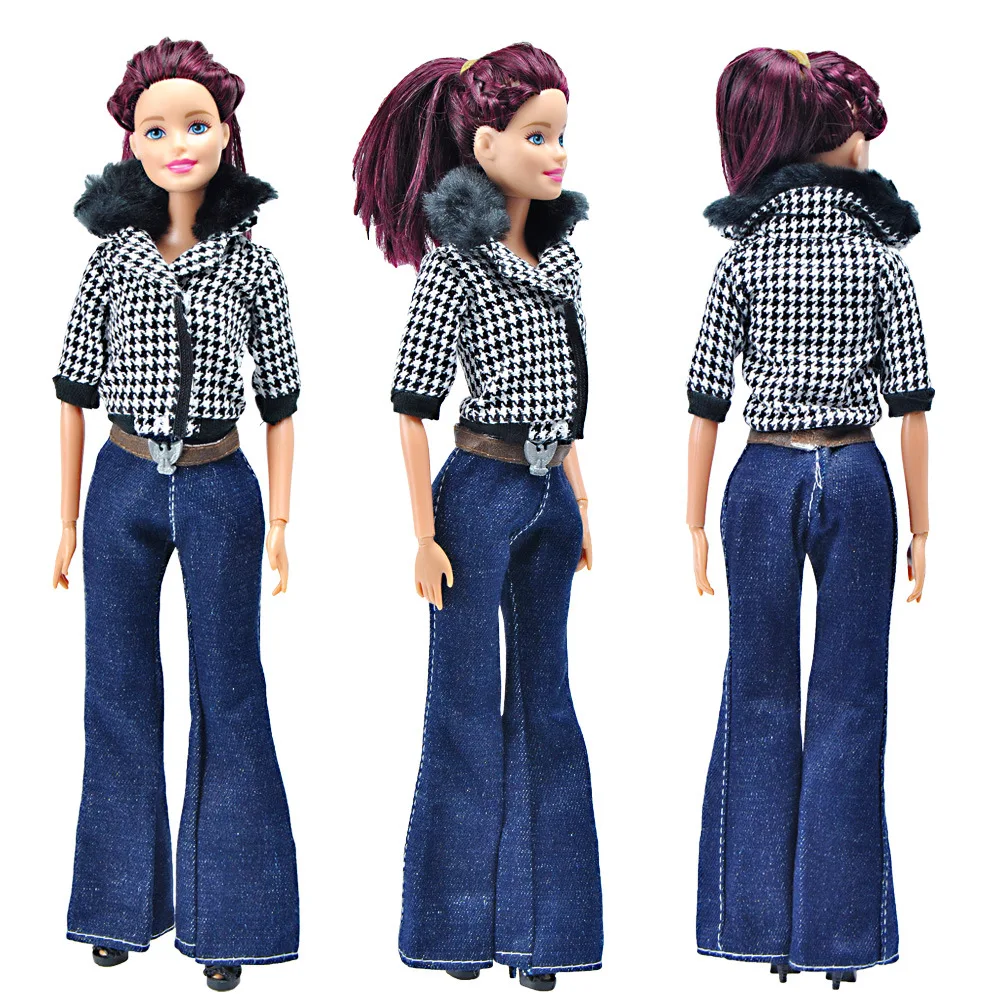 Ретро 70s Модный Набор для куклы Барби BJD аксессуары одежды Play House наряды|Куклы| |