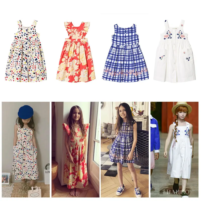 Pre-sale Hot 2019ss Spring and Summer New BP Girls Dress Baby Print TAO BOBO TUTU | Детская одежда и обувь