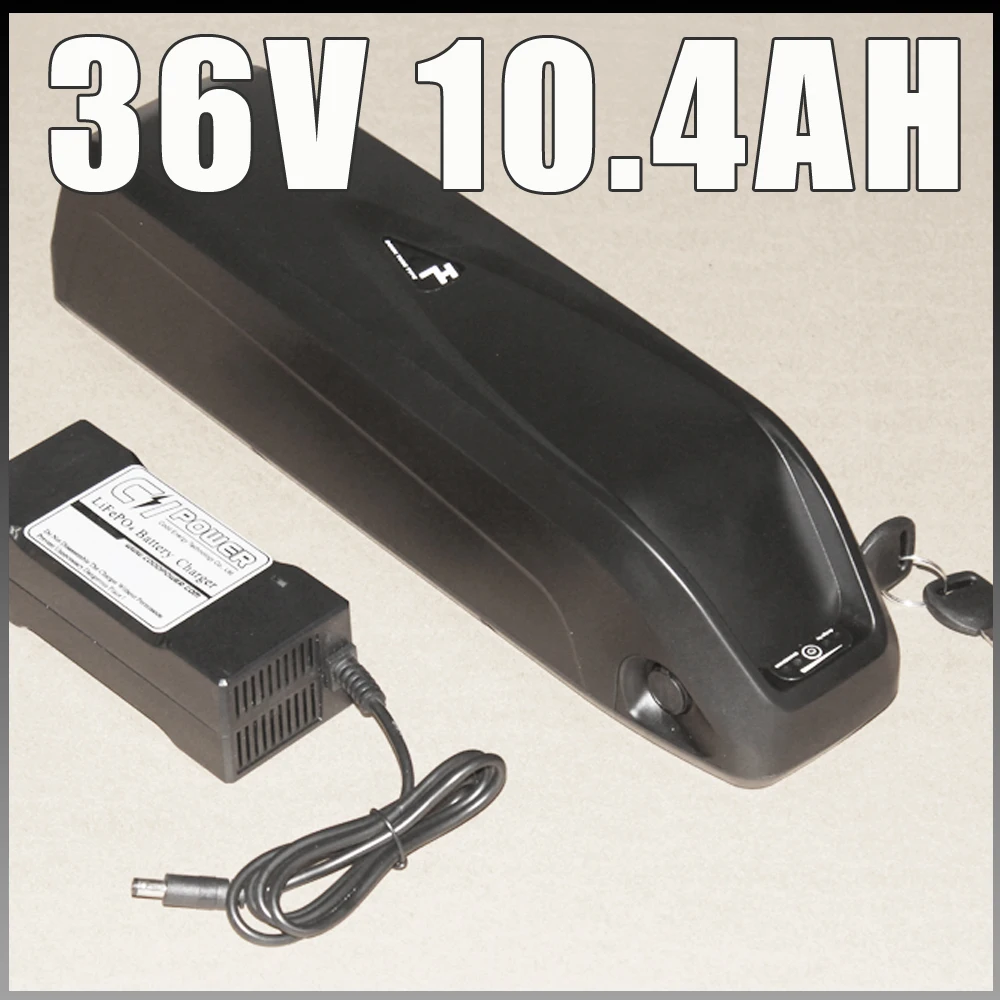36v electric bike battery 10.4ah down tube Samsung lithium Hailong | Спорт и развлечения