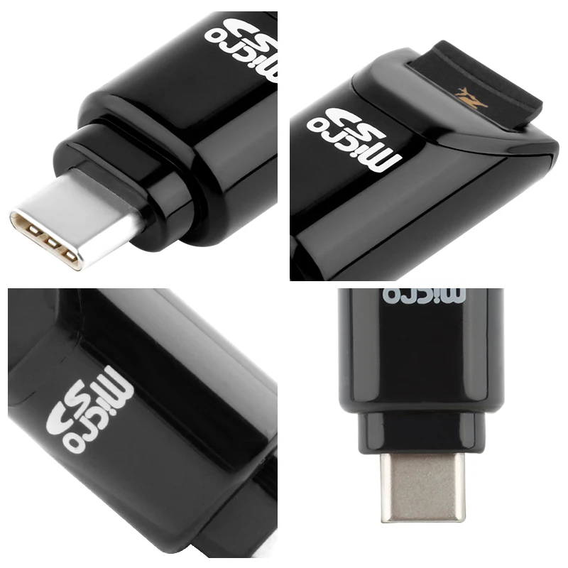 Rocketek Тип c usb 2 0 otg телефон тип-c устройство чтения карт памяти Адаптер для micro SD TF ПК