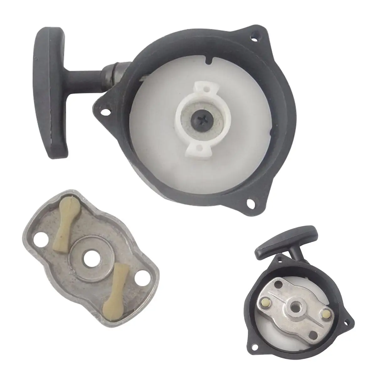 1 шт. стартер с отдачей стартер и вытяжной стартер в сборе для кустореза стриммеров 1 шт. стартер с отдачей стартер и вытяжной стартер в сборе для кустореза стриммеров