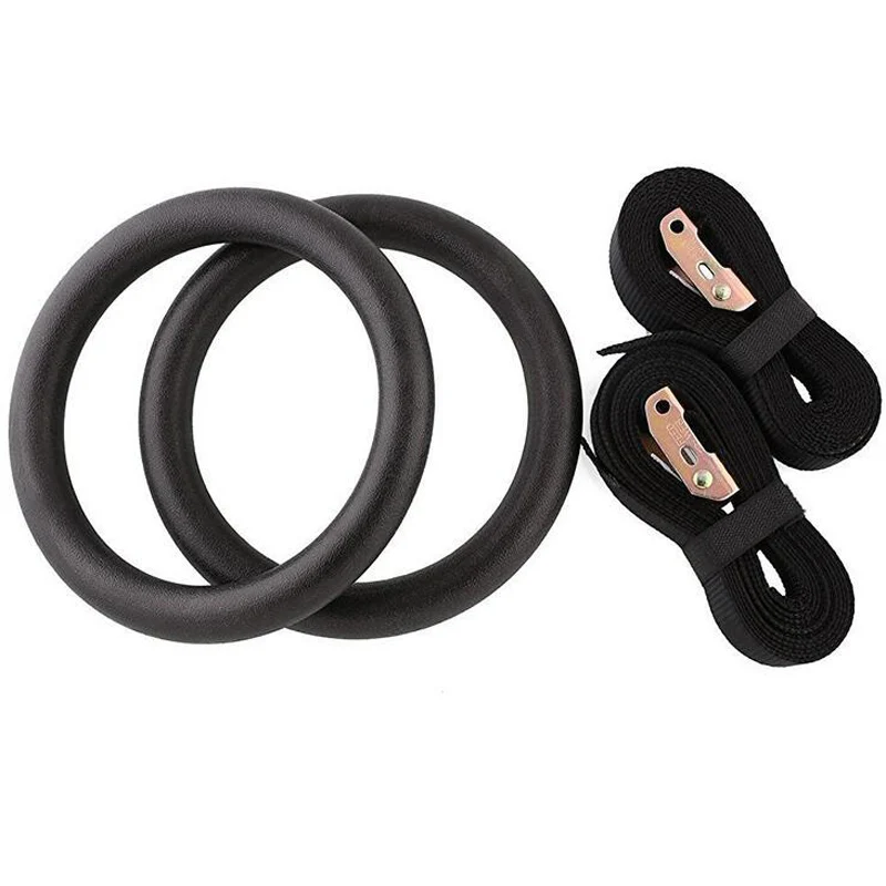 Гимнастический ABS Кольца (2 шт. в наборе) гимнастический с регулируемым Бретели