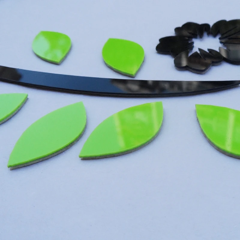 2017 новые сельские Креативные 3D фотографии хлорофитума настенные наклейки