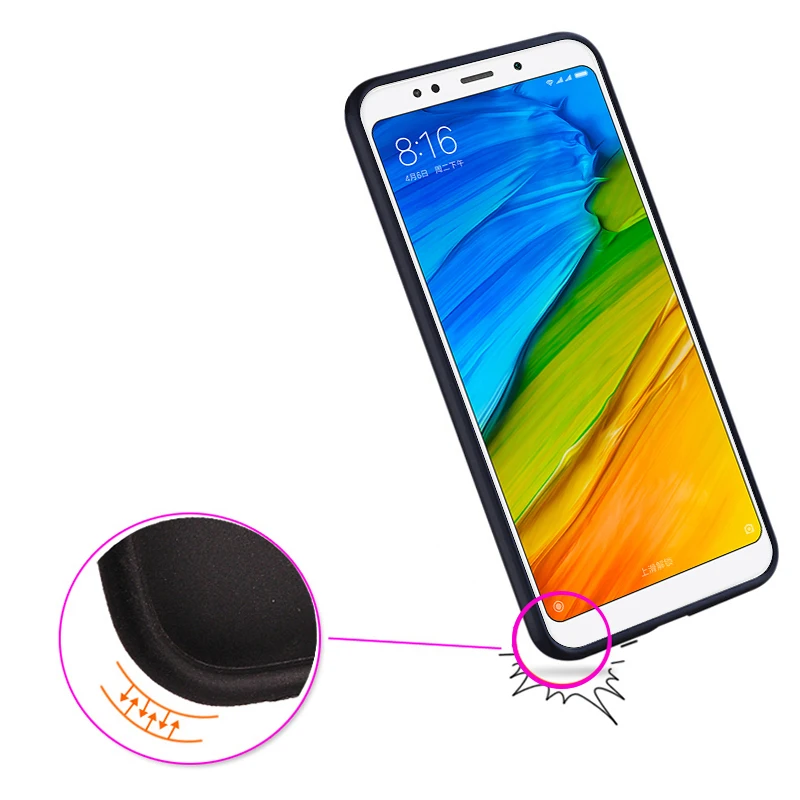 Чехол для xiaomi redmi 5 Plus, Черный 3D рельефный чехол для xiaomi redmi5, силиконовый чехол из ТПУ с рисунком, xiaomi redmi5 Plus
