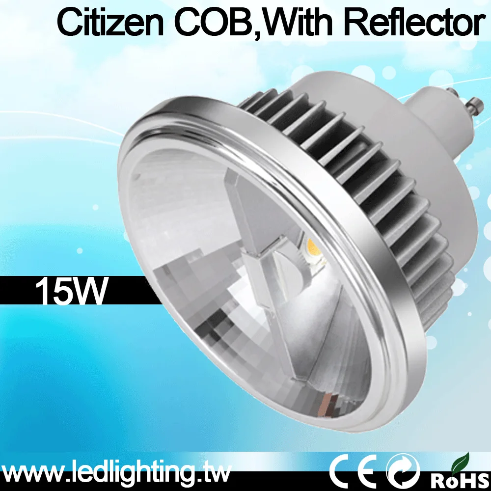 3 years warranty AR111 220v 15W GU10 Citizen LED spotlight with CE&RoHS certificates|spotlight controller|spotlight flashlightar111 15w |