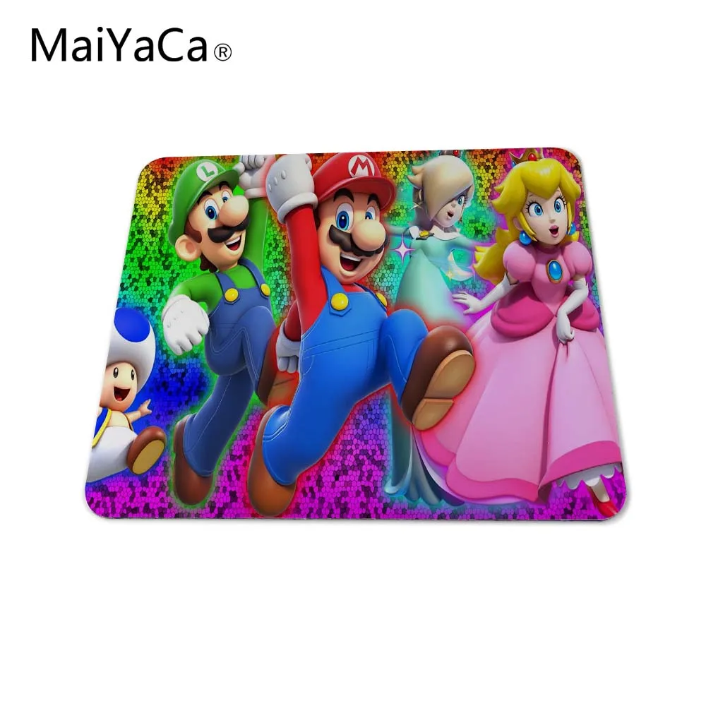 Maiyaca """супер марио""" D Мир Пользовательские Мышь площадку компьютер aming Мышь колодки не оверлок Мышь pad