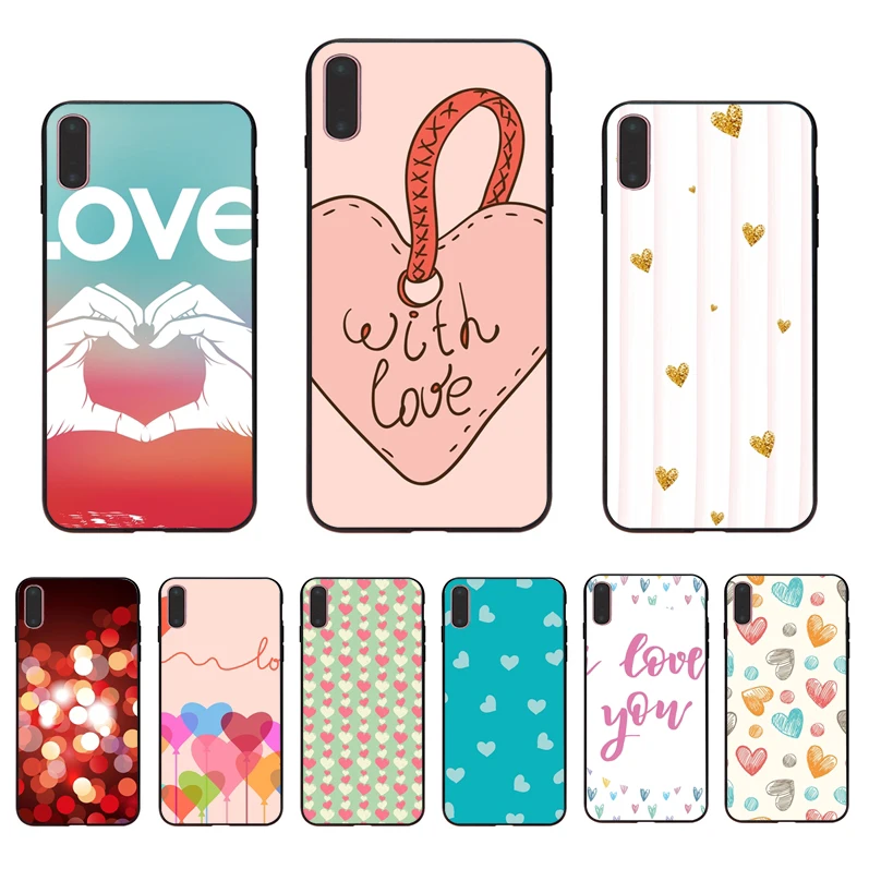 Чехол IMIDO для сотовых телефонов с рисунком Love Обложка Iphone 5 5S SE 6 6S 6plus 6splus 7 8 7plus 8plus X