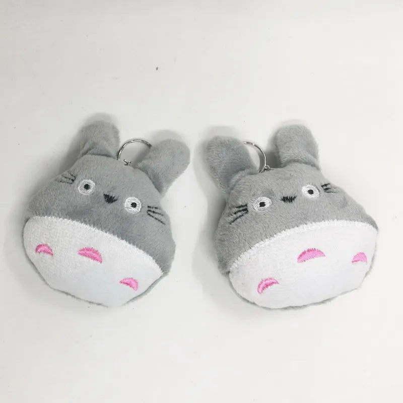 24pcs 9cm Mini my neighbor Blue totoro plush keychain toy New kawaii Japanese anime umbrella stuffed cat doll | Игрушки и хобби