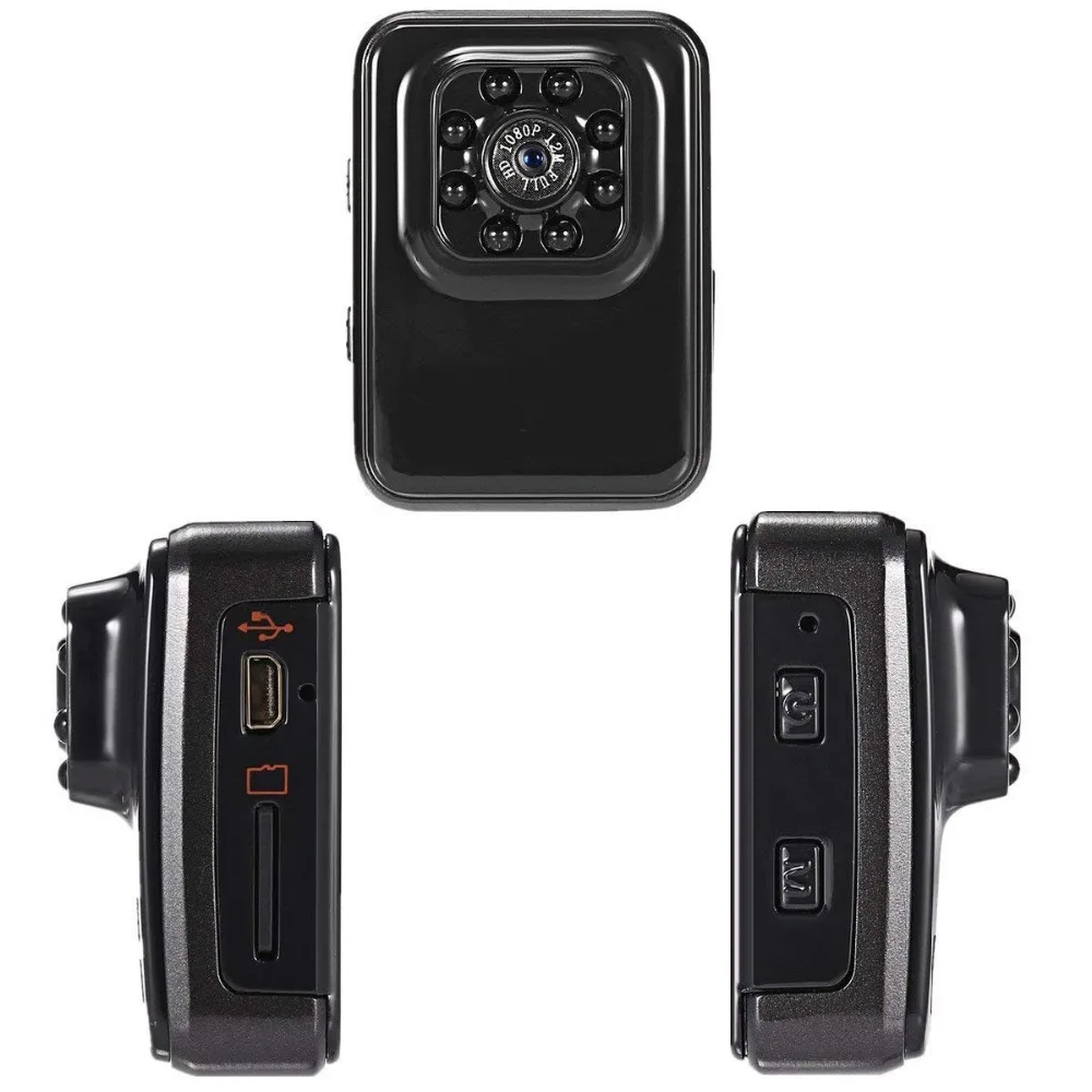 Мини камера R3 WIFi HD видеокамера с ночным видением 1080P спортивная мини DV