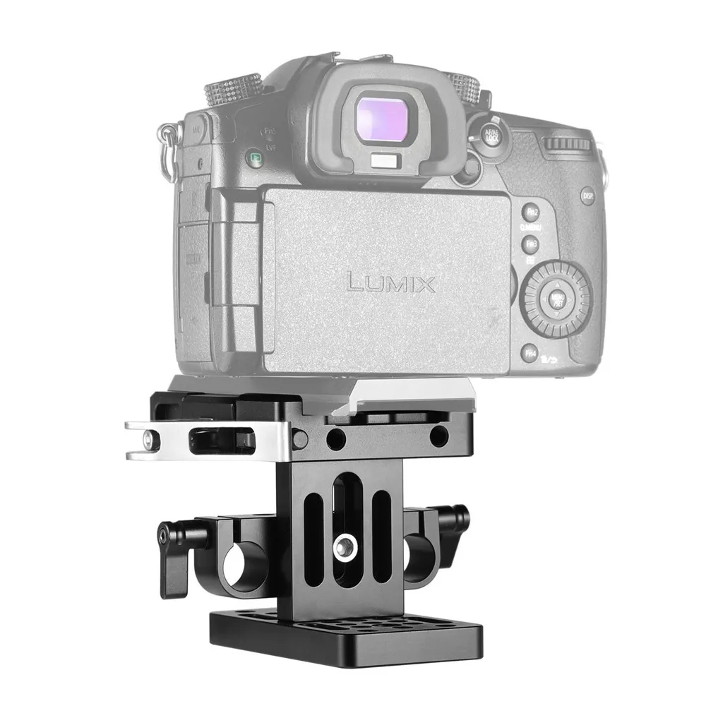 Клетка для камеры DSLR SmallRig опорная пластина (Manfrotto)+ Система поддержки рельса 15 мм