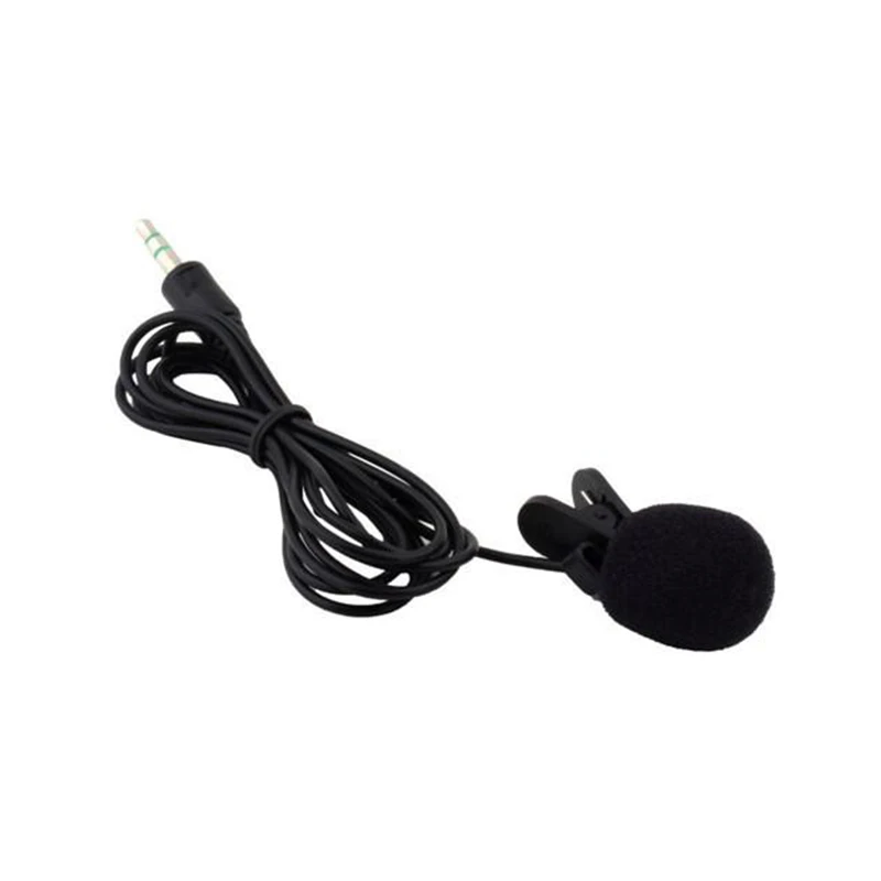 Mini 3.5mm Tie Lapel Lavalier Clip on Microphone For Lectures Teaching Wholesale 1Pc 30Hz~15000Hz | Электроника