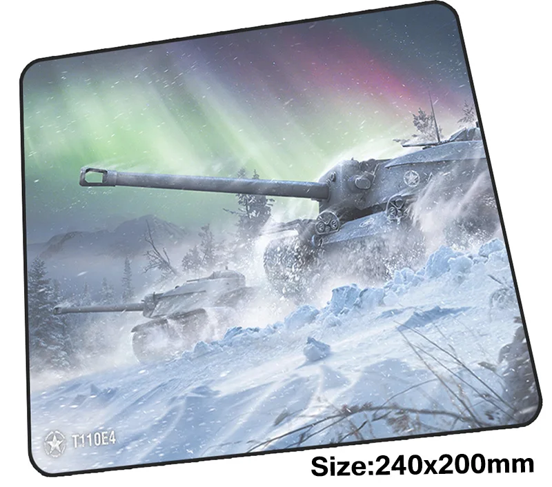 Коврик для мыши World of tanks, 240x200x3 мм, персонализированные коврики для мыши