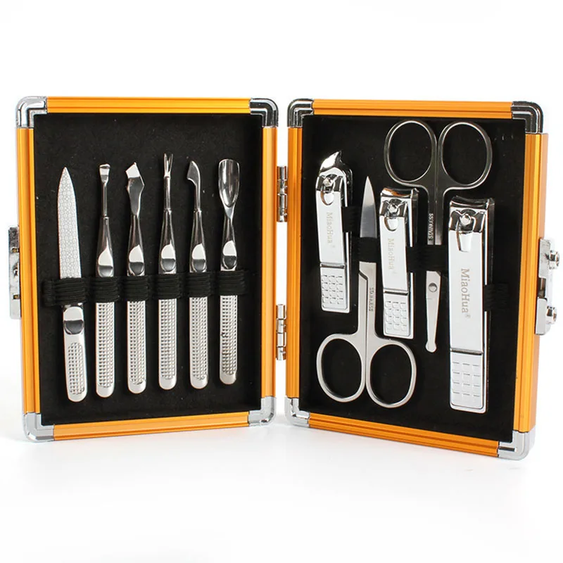 Высокого класса бизнес-подарок настройки 11 маникюрный набор ногтей кусачки для