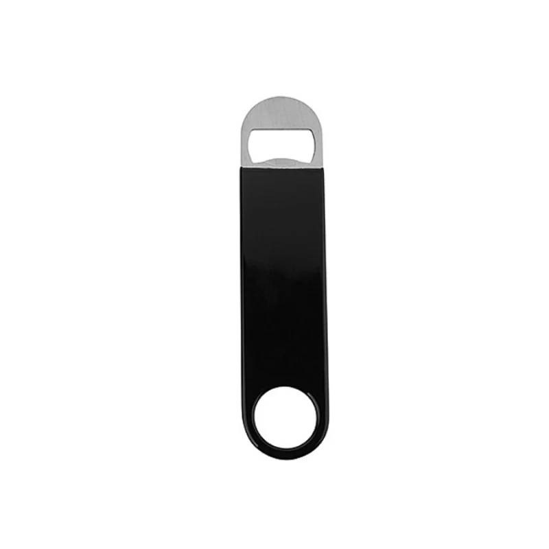C Unique Stainless Steel Large Flat Speed Bottle Cap Opener Remover Bar Blade Home Hotel Professional Beer Bottle Opener Kitchen - Color: C