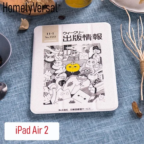 Модный пылезащитный в японском стиле Обложка для ipad 9,7 mini1/2/3/4, ipad классный Чехол air air2 pro10.5/11 ipad чехол - Цвет: Розовый
