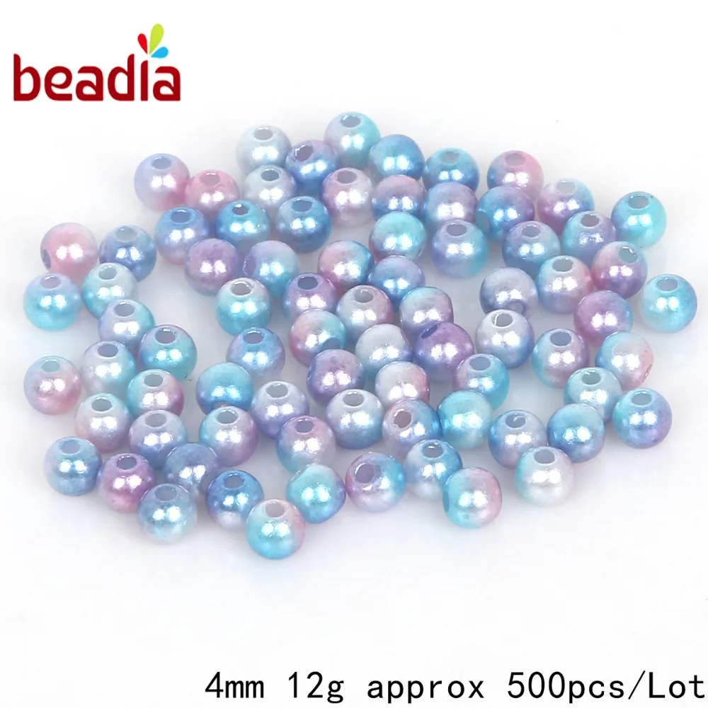 Size 4/6/8/10mm Top Quality ABS Imitation Pearl Plastic Round Beads For DIY Handmade Carft Phone Case Decoration Jewelry Making | Украшения