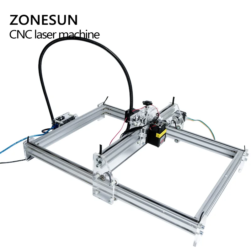 Лазерный гравировальный станок ZONESUN 5500 МВт AS-3 большая рабочая площадь 65*50 см