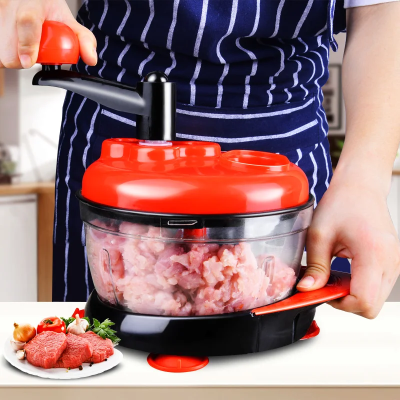 Домашняя Кухня Ручной Кухонный комбайн лезвие из нержавеющей стали Машина Для