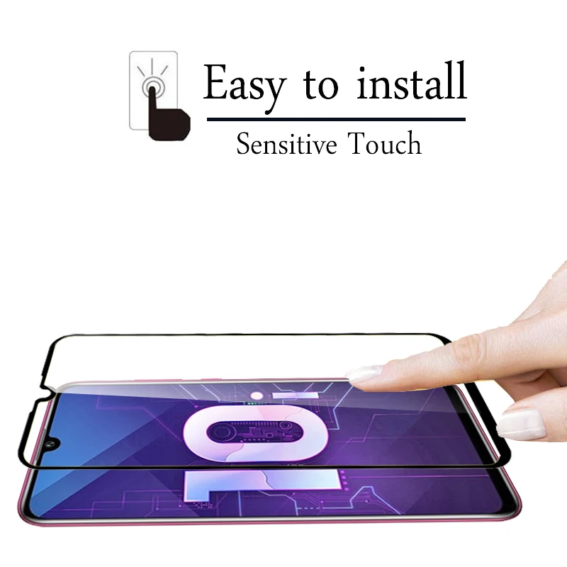 Защитное стекло для Huawei Honor 10i закаленное полное покрытие Защитная пленка экрана