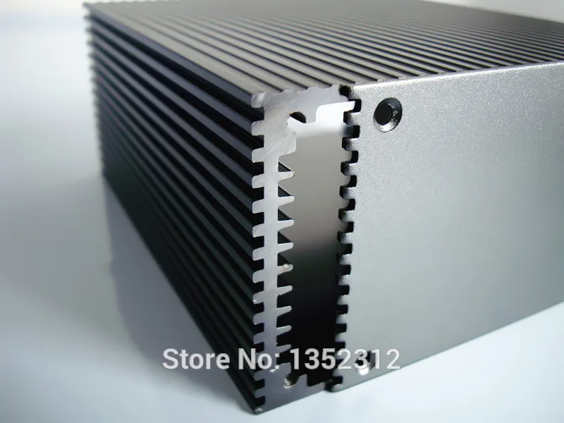 112*58*135 мм интегрированная алюминиевая коробка для электронного корпуса проекта - Фото №1