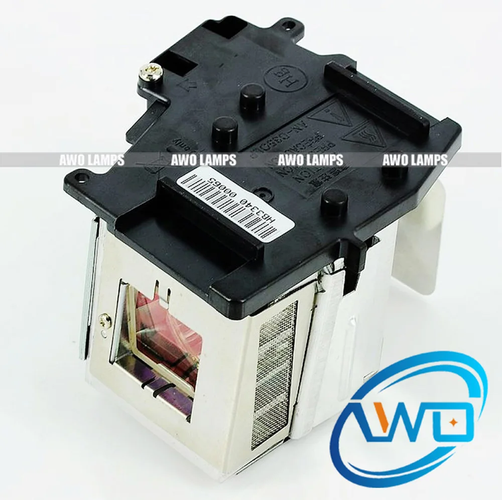 

AWO 100% Original Projector Lamp AN-D350LP with Module for PG-D2500X PG-D2710X PG-D3010X PG-D3510X XR-50X XR-55X PG-D2510X