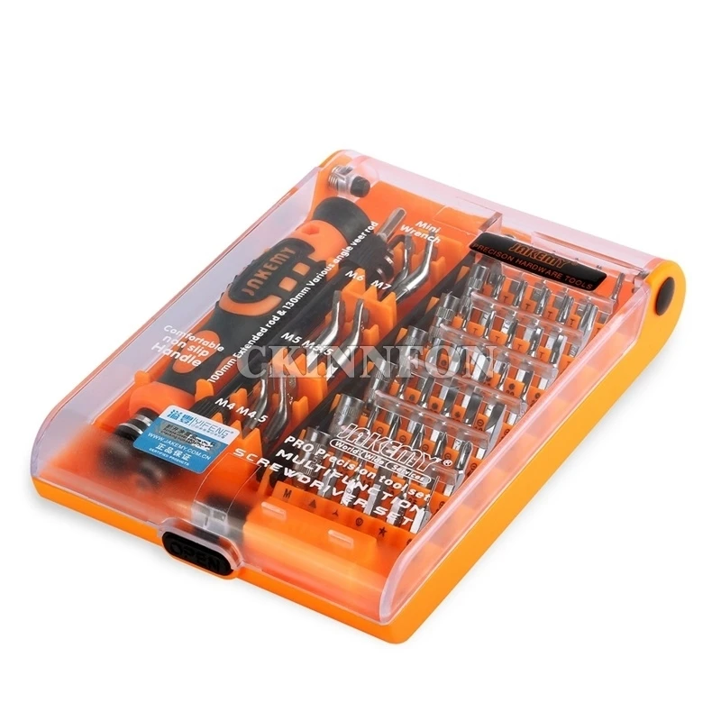 

DHL 100PCS JM-8150 Portable Professional Hardware Tool Screwdriver Set 52 Sets in One JAKEMY