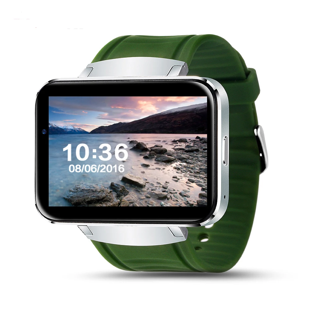 Zaoyimall DM98 Bluetooth MT6572A двухъядерный 3G Смарт часы Android 4.4 SmartWatch Поддержка WI FI/GPS/Skype видео