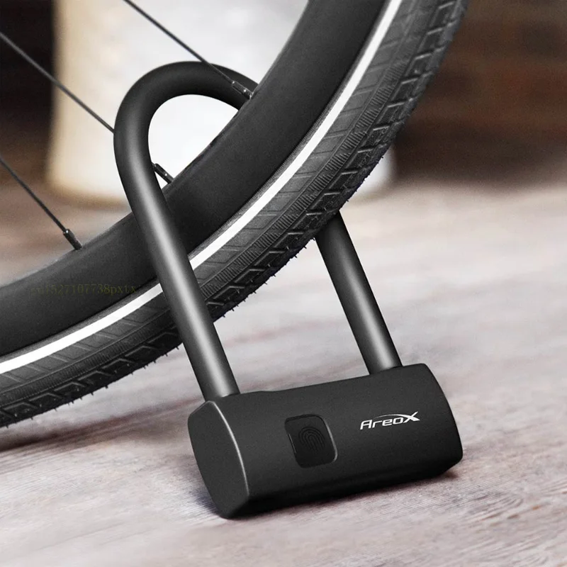 XIAOMI Mijia AreoX Intelligent Fingerprint U Lock U8 locker sliding door Car Motorcycle Bike padlock window Password Waterproof