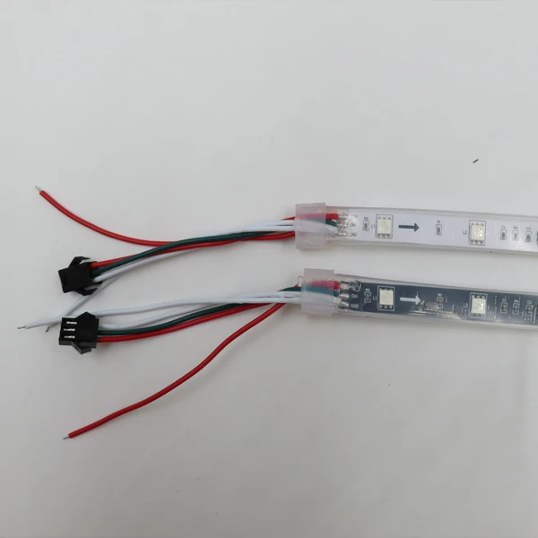 ETOP 5 м/рулон DC12V WS2811 300 светодиодов (20 пикс./м) светодиодная цифровая полоса с JST/13