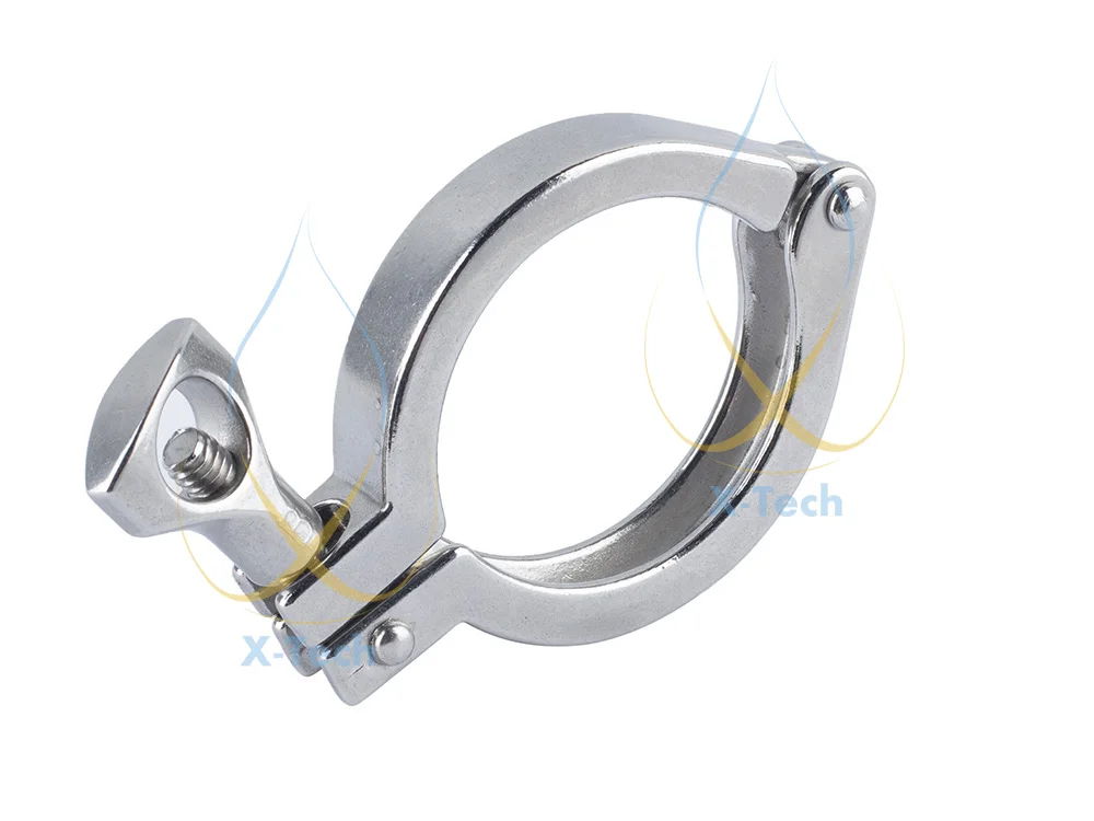 

1.5" Tri-Clamp, Tri-Clover, Single Pin Clamp. Stainless steel 201 , 115g