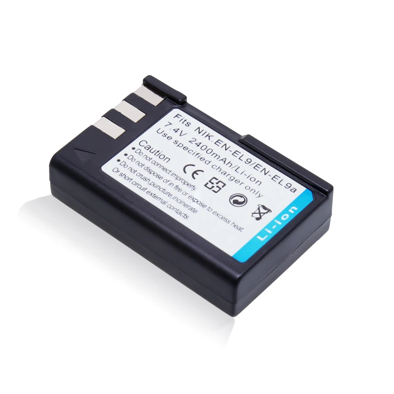 AOPULY 1 шт. EN EL9 EL9a литий ионный аккумулятор для камеры + USB ЖК зарядное устройство Nikon
