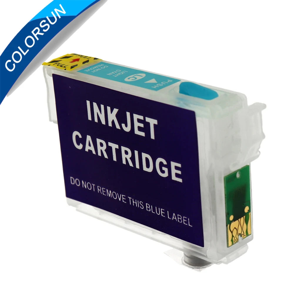 Новый 85N T0851 T0856 T0851N многоразовый чернильный картридж для Epson Stylus Photo 1390 T60 принтер с