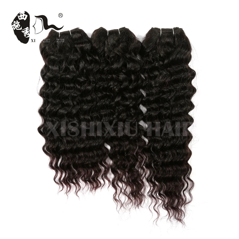 2017 Top Synthetic Hair Deep Rose Wave 3Bundles/Lot 200g 14 16 18Inchs Curly Weave Extensions |